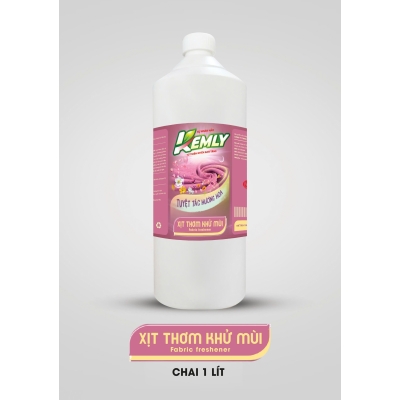 Xịt thơm khử mùi Kemly chai 1 lit
