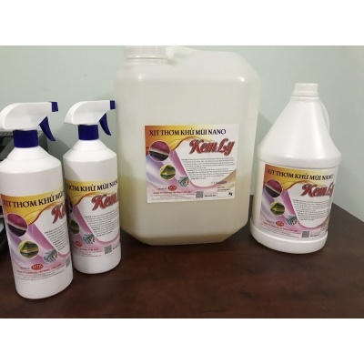 Xịt thơm khử mùi nano KemLy