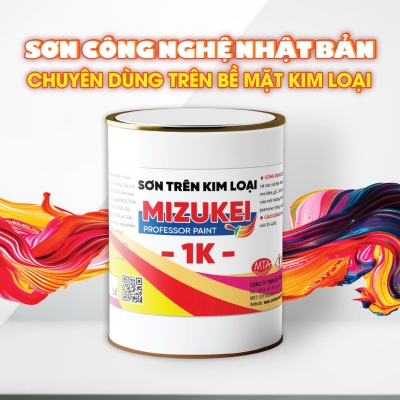 Sơn trên kim loại Mizukei 1K