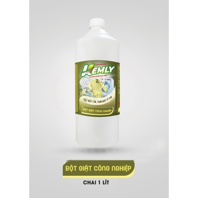 Bột giặt công nghiệp chai 1 lit
