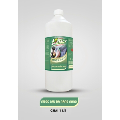 Nước lau đa năng nano chai 1 lit