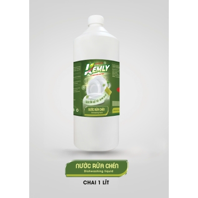 Nước rửa chén Kemly chai 1 lit
