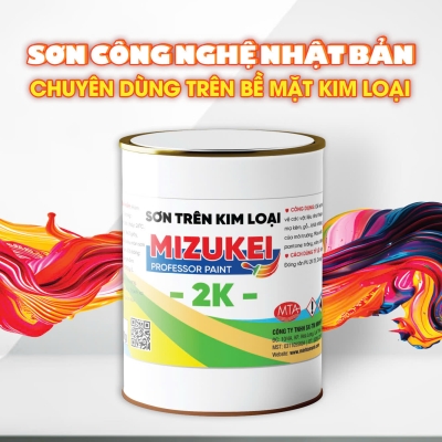 Sơn trên kim loại Mizukei 2K