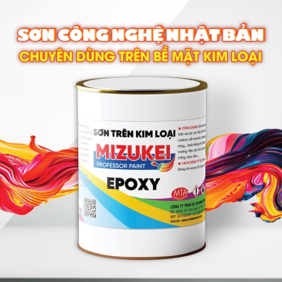 Sơn trên kim loại Mizukei Epoxy