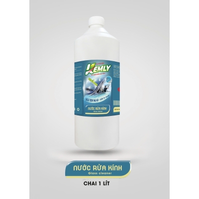 Nước rửa kính Kemly chai 1 lit