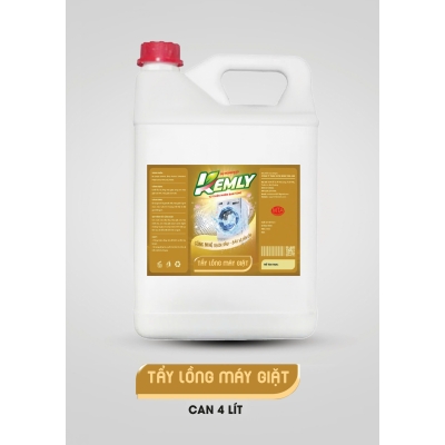 Tẩy lồng máy giặt Kemky can 4 lit